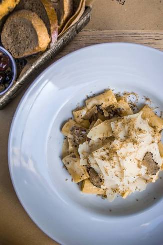 rigatoni with black truffle at nice n easy (facebook.com - nice n easy kifisia)