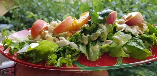 salad at vegan beat (facebook.com - vegan beat)